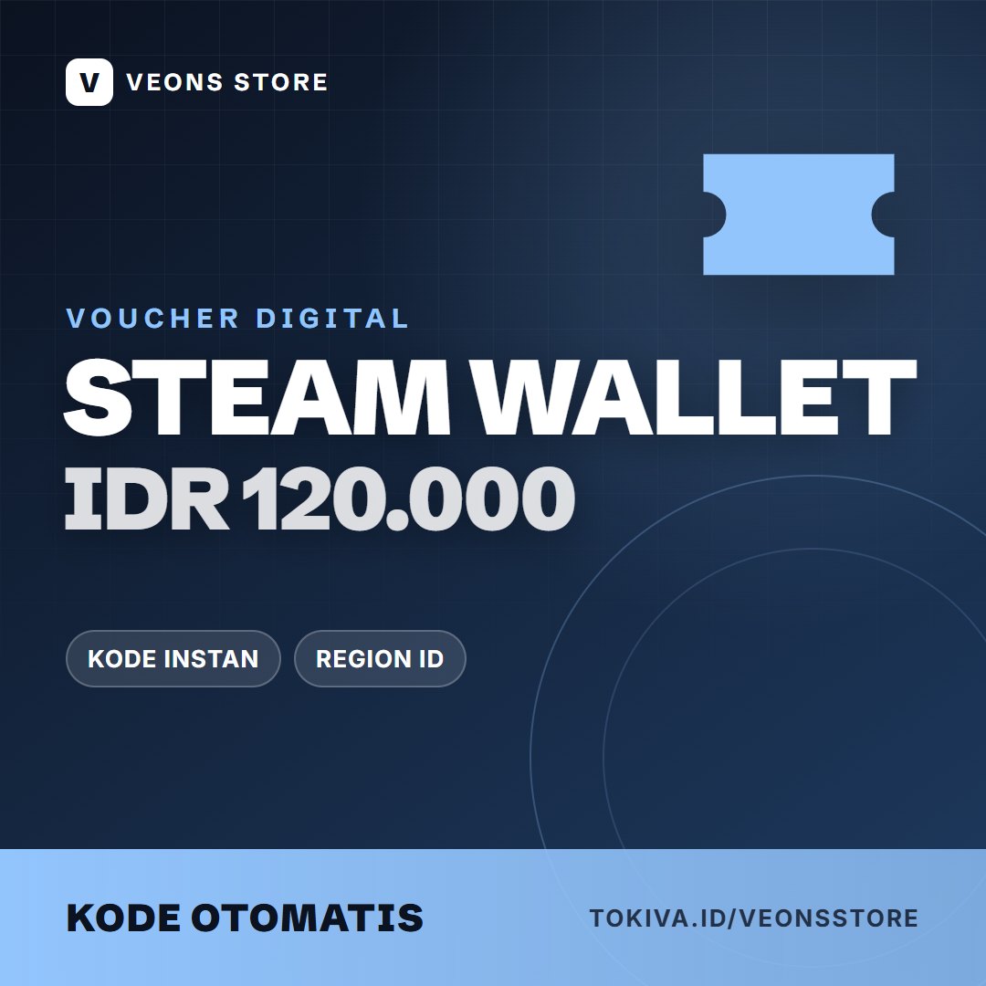 Steam Wallet IDR 120.000